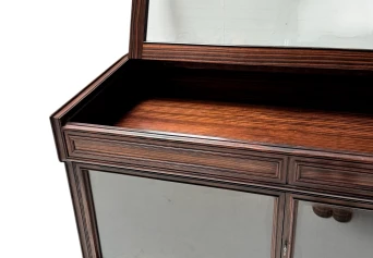 Art Deco Amsterdamse School Vitrine or display cabinet by Napoleon Le Grand